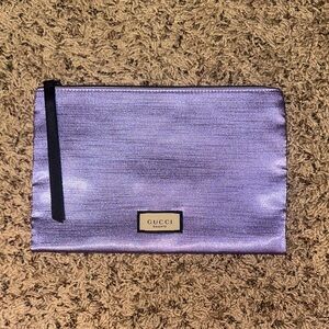 Gucci Lavender Cosmetic Bag